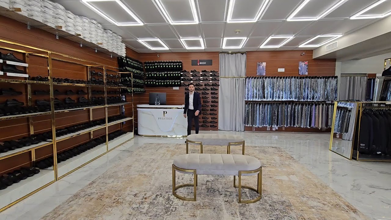 Prestige Shoes & Suits — we just renovated & kept the great prices! Shoes from $79 & suits from $289