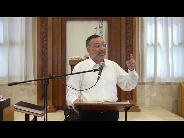 הלכות יום הכיפורים וארבעת המינים | צורבא מרבנן | הרב בן ציון אלגאזי