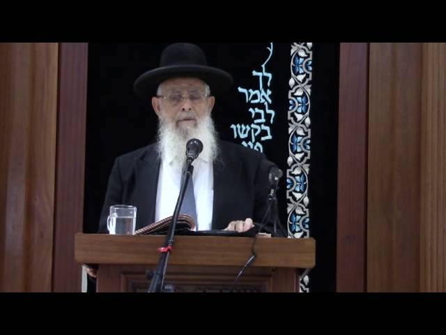 הרב יעקב אריאל - שיעור כללי - ב' אייר התשע"ו