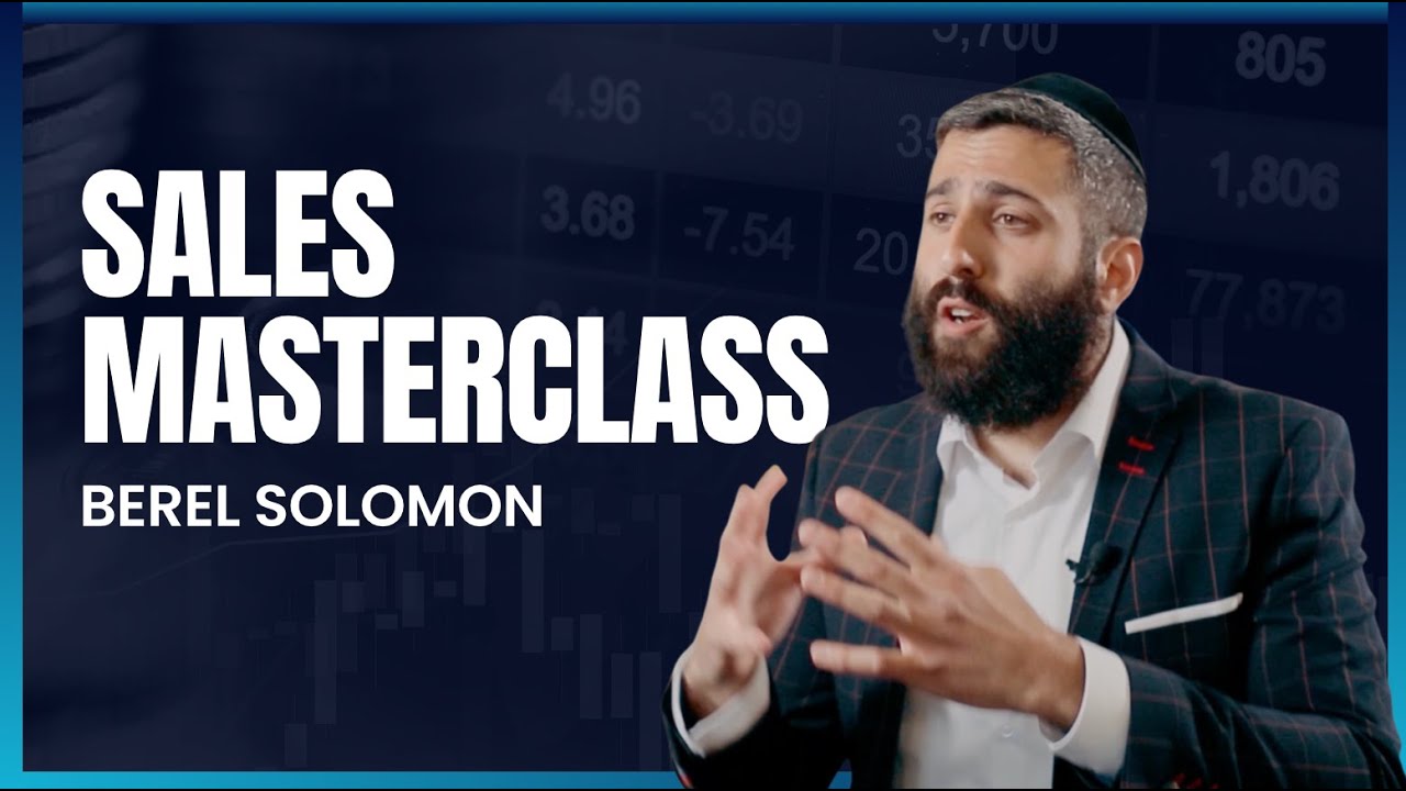 Free Sales Masterclass | The #1 Jewish Sales Trainer | FULL VERSION