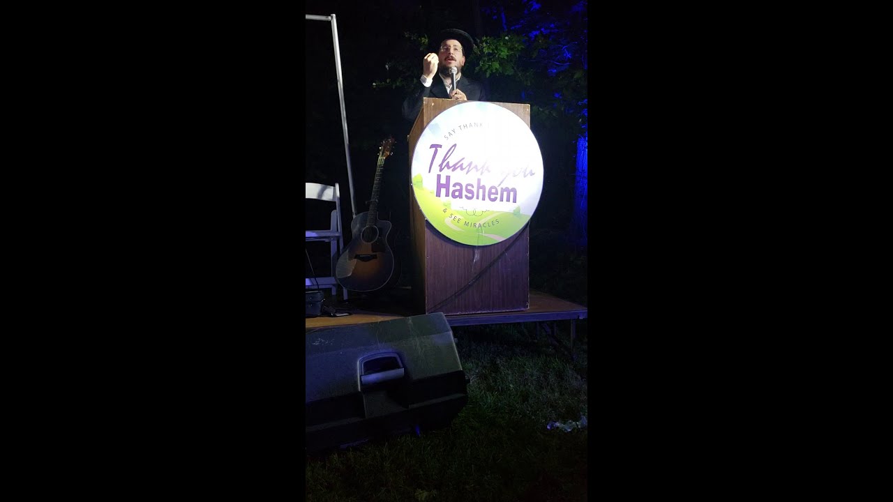 Thank You Hashem Live Event Sep 16 - Rebbe Shloime Ehrlich