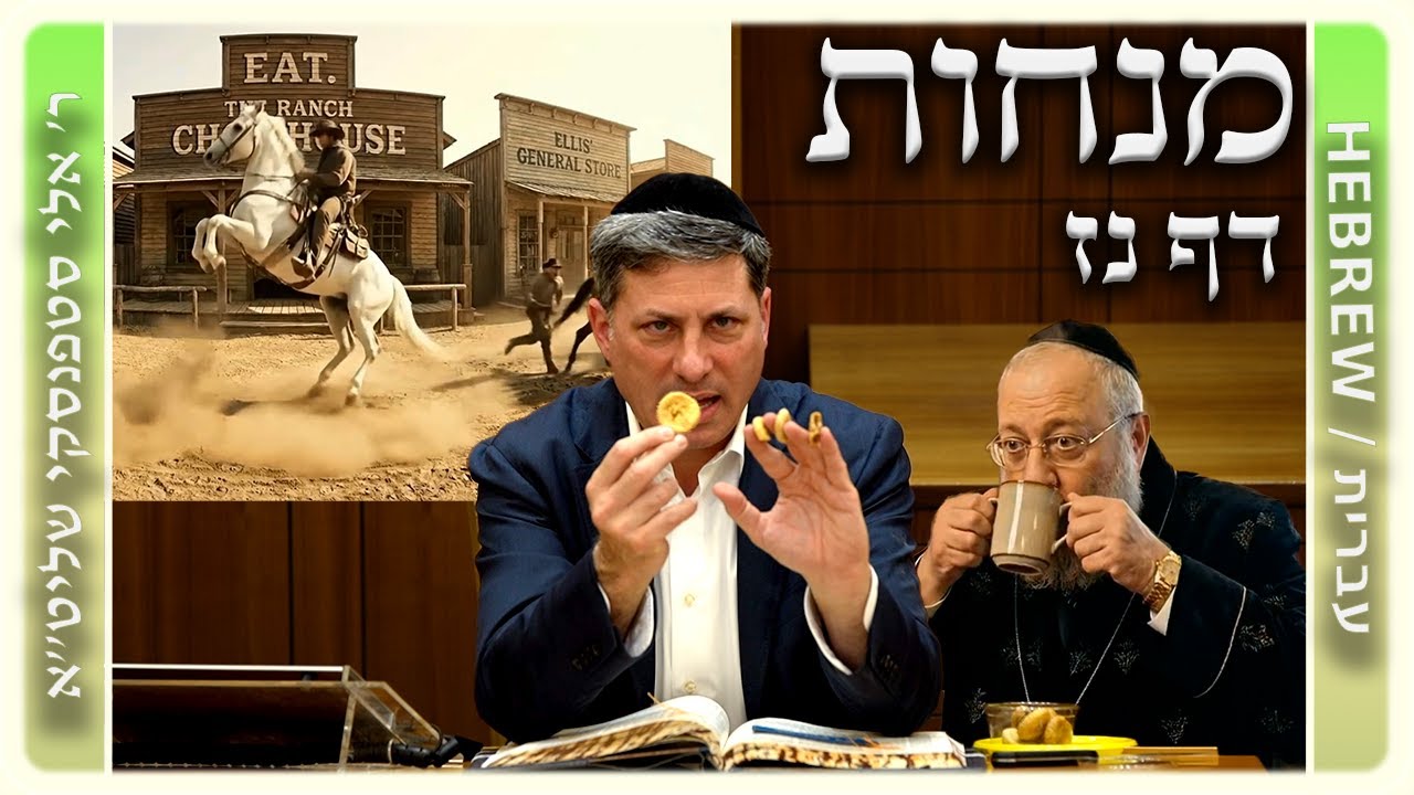 מרכז דף יומי - מנחות דף נז. - ר' אלי סטפנסקי שליט"א