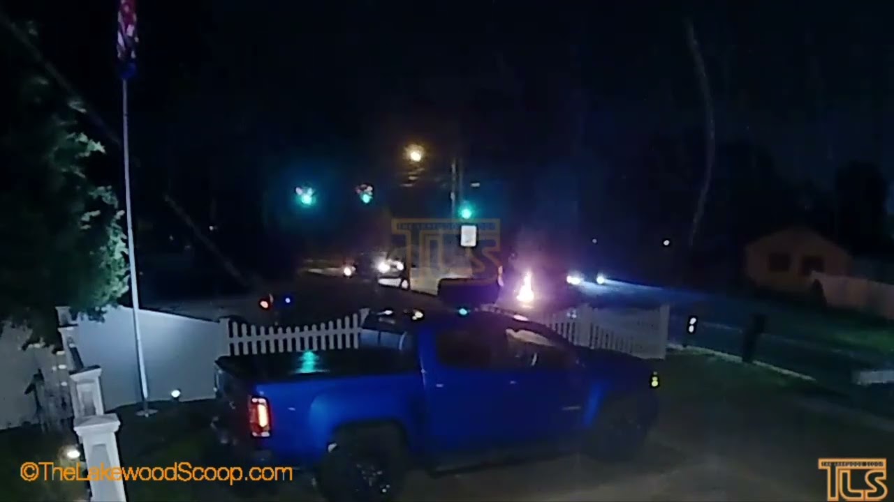 Surveillance video captures e-bike accident that set SUV on fire in Manchester NJ