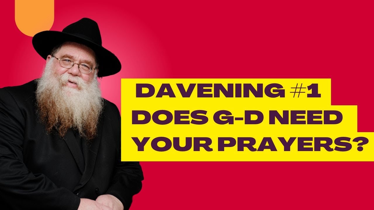 Are you a Davener? Is it crucial to pray daily?  Find out how to pray - Rabbi Chaim Dalfin