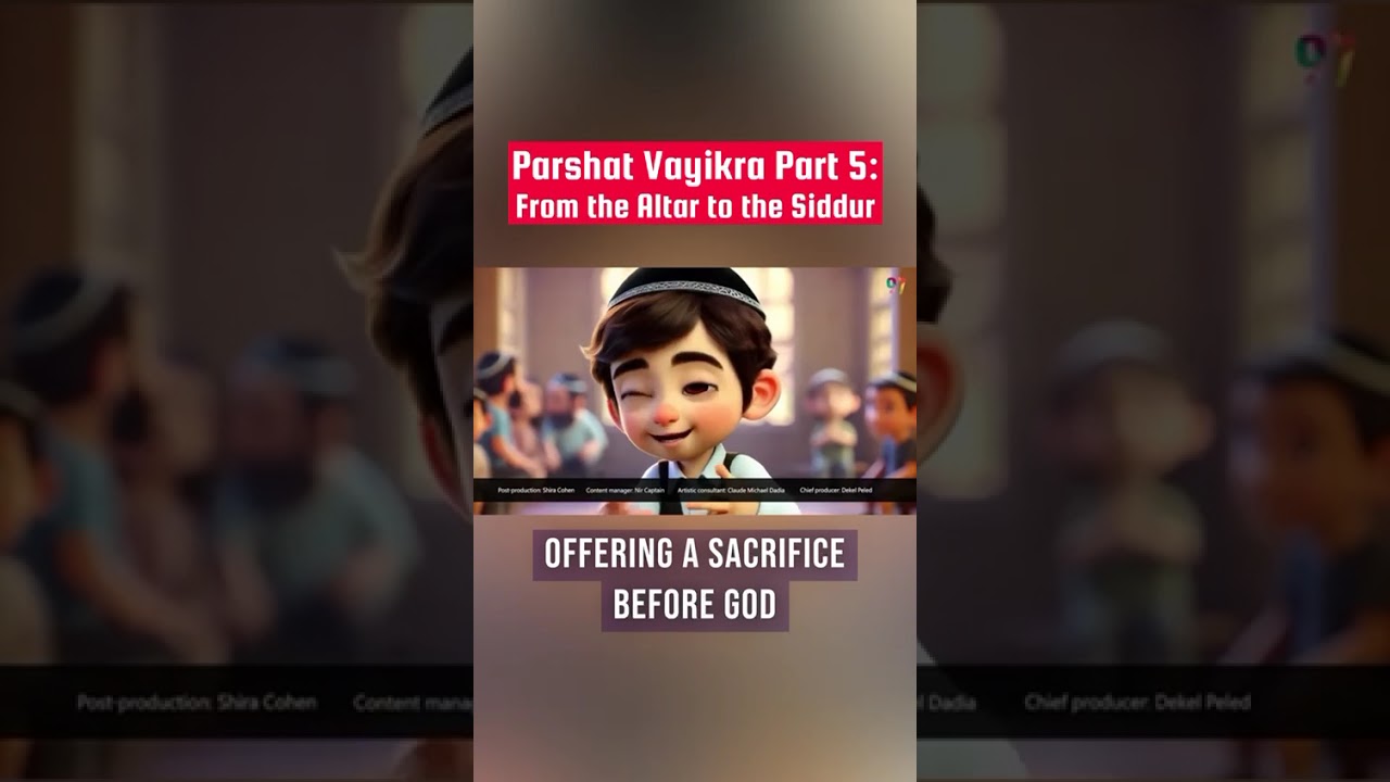 Parshat Vayikra Part 6: From the Alter to the Siddur