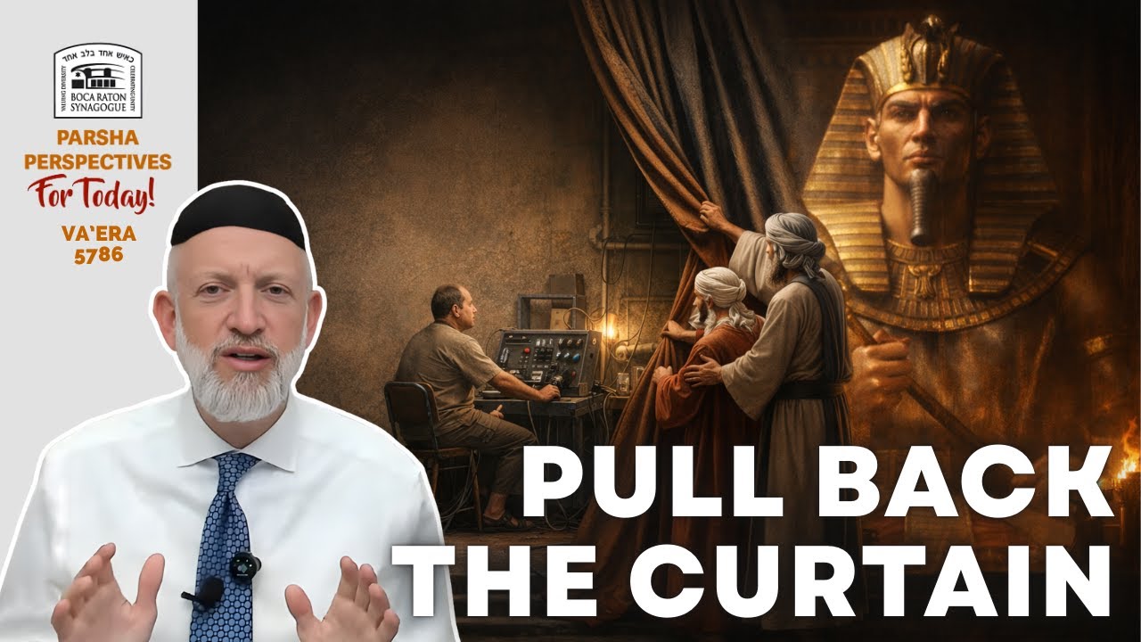 The Truth Pharaoh Didn’t Want Exposed | Parsha Perspectives | Va'era 5786