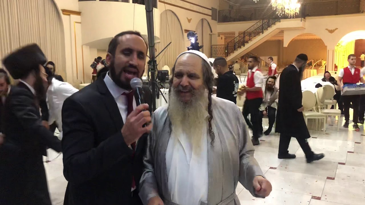 איציק אשל עם הרב שלום הרוש שמחת חתונה של בנו | 2018 itsik eshel נדיר !!!