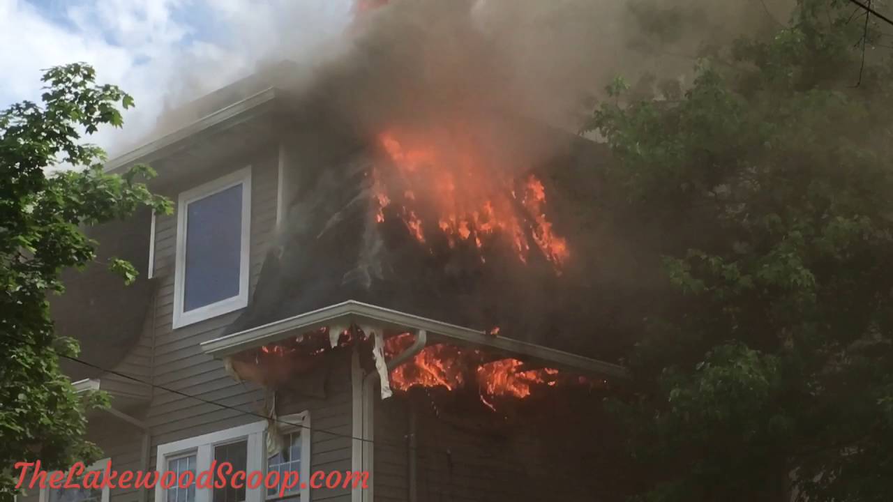 Explosion in structure fire Lakewood
