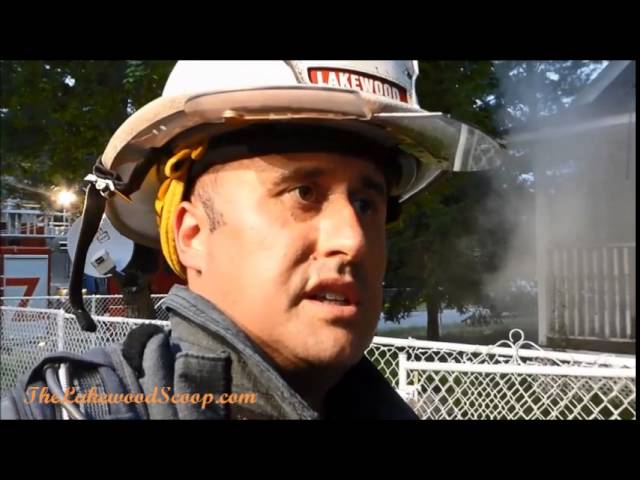 Lakewood NJ Volunteer Fire Department House Fire Training