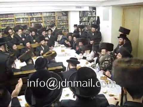 כ"ק אדמו"ר מסקולען זצ"ל בשבע ברכות בבית מדרשו מוצש"ק ויצא תשע"א לפ"ק חלק א