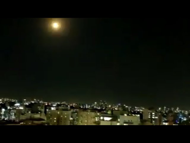 Iron Dome Takes Down Rockets Fired From Gaza Over Central Israel