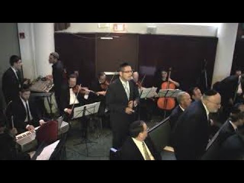 Dovid Gabay Sings A Bride And Groom Down The Chuppa Aisle