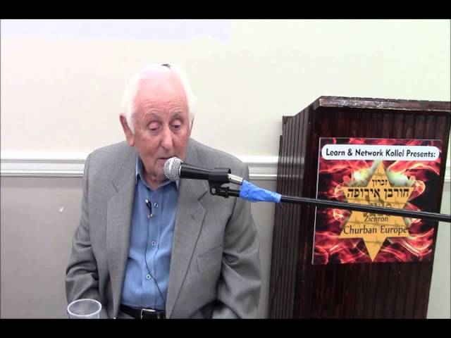 Holocaust Survivors speak at Zichron Europe Event Lakewood 2013