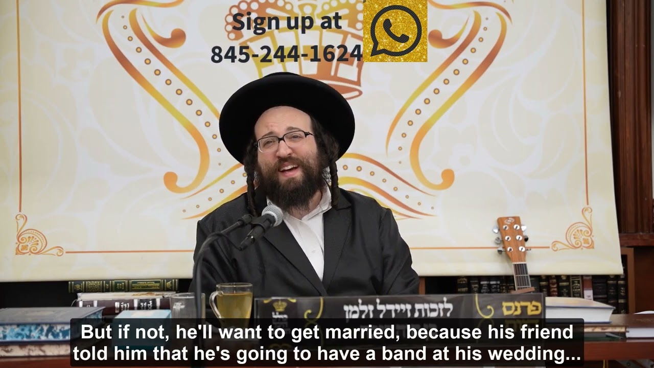 Rabbi Yoel Roth - Why am I getting married?