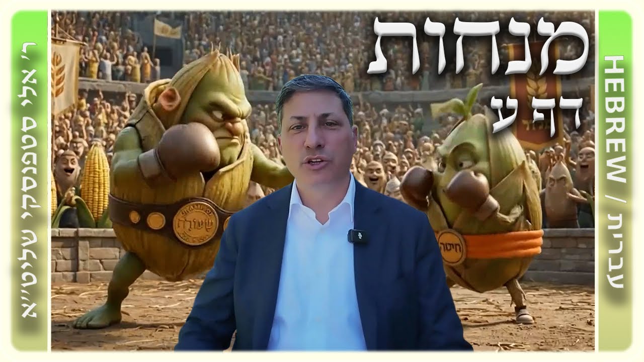 מרכז דף יומי - מנחות דף ע. - ר' אלי סטפנסקי שליט"א
