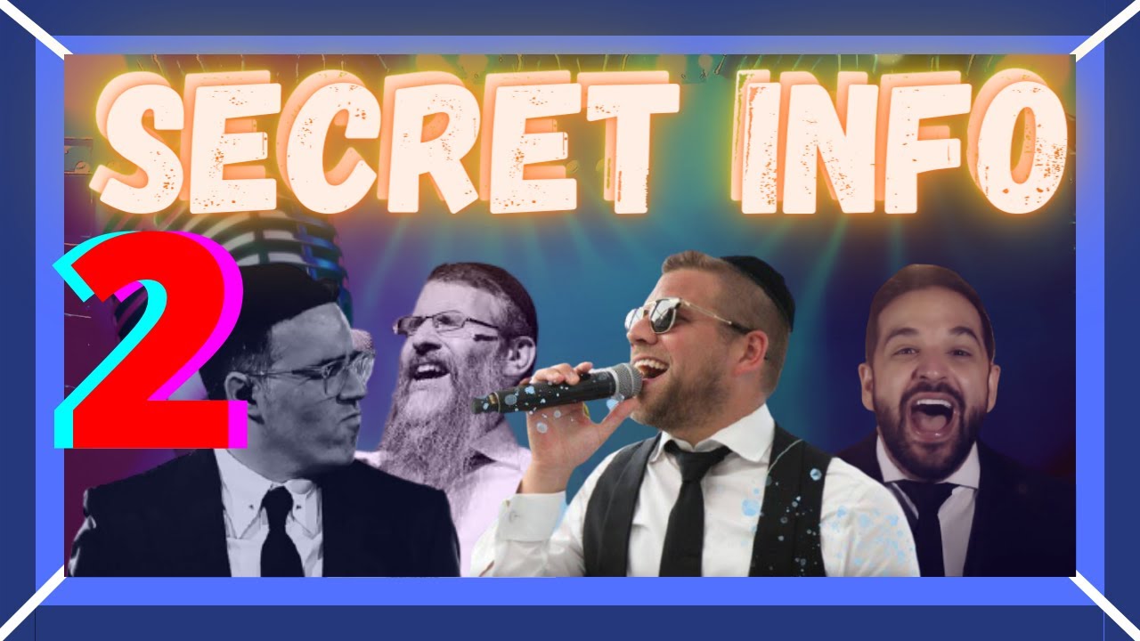 The Secret Info Show Episode 2 (Latest Updates on Jewish Music) | Jewish Hock 🤐🤫