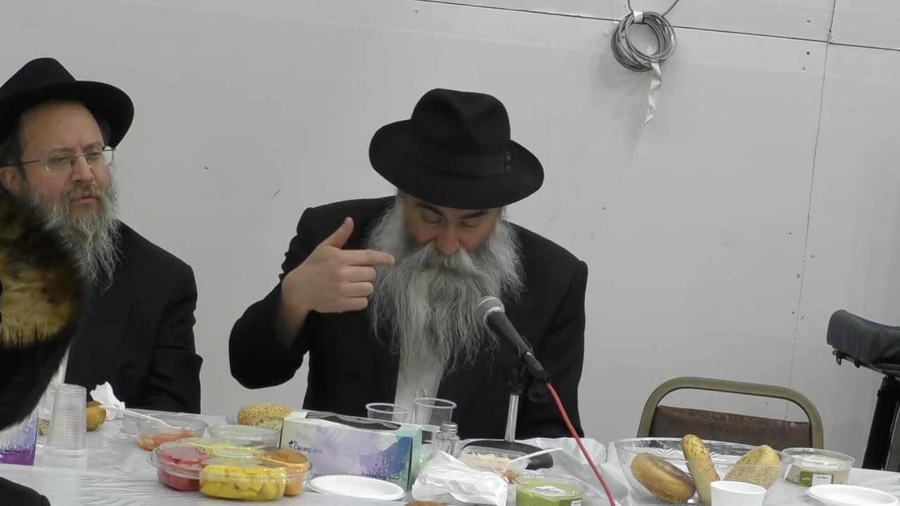 התוועדות ה' טבת דידן נצח, הרב חיים שאול ברוק - הרב מרדכי פרקש שנת תשפ"ה