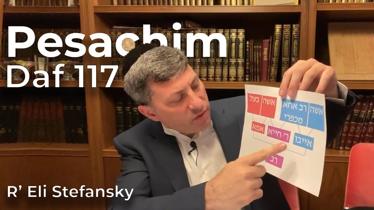 Daf Yomi Pesachim Daf 117 by R’ Eli Stefansky