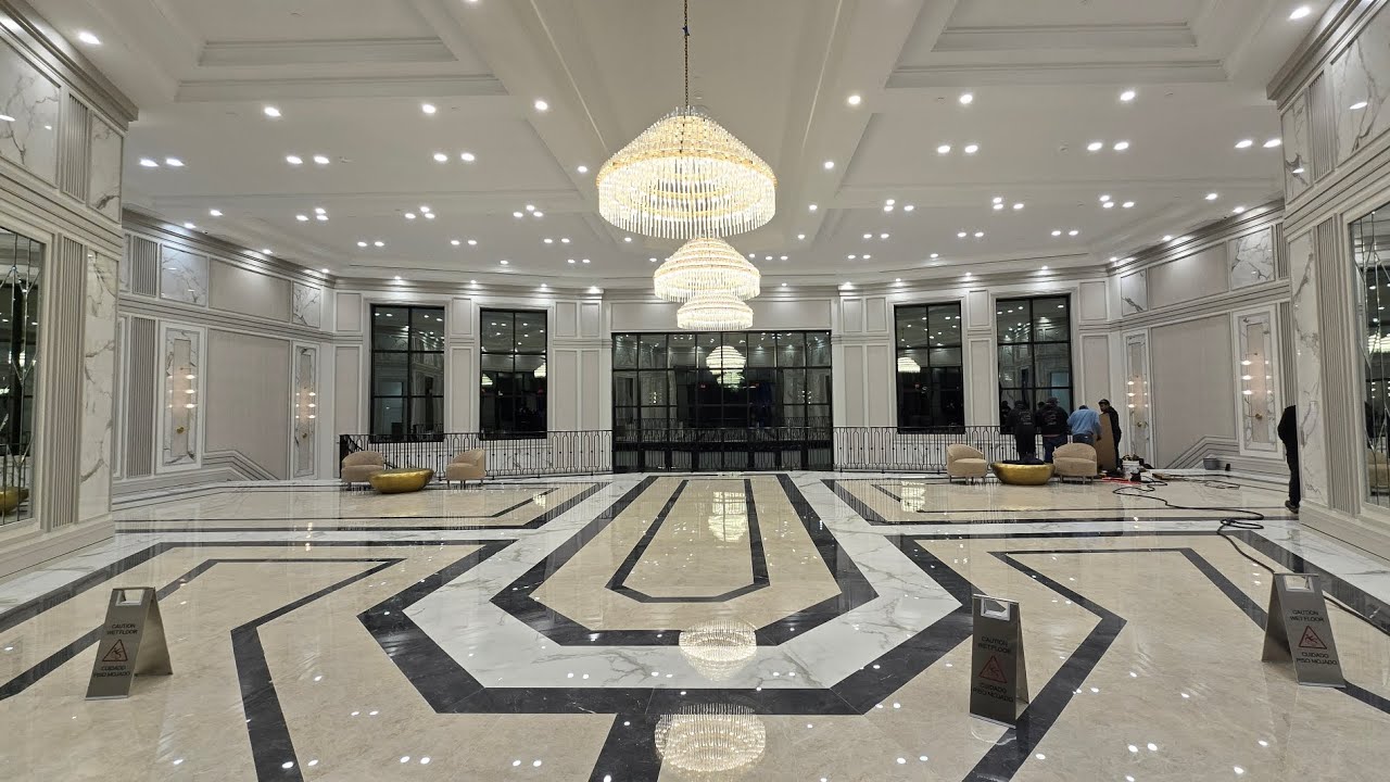 Beautiful Tour: Brand-New Ateres Chaim Elazar Wedding Hall in Lakewood - First Wedding Tonight IY"H!