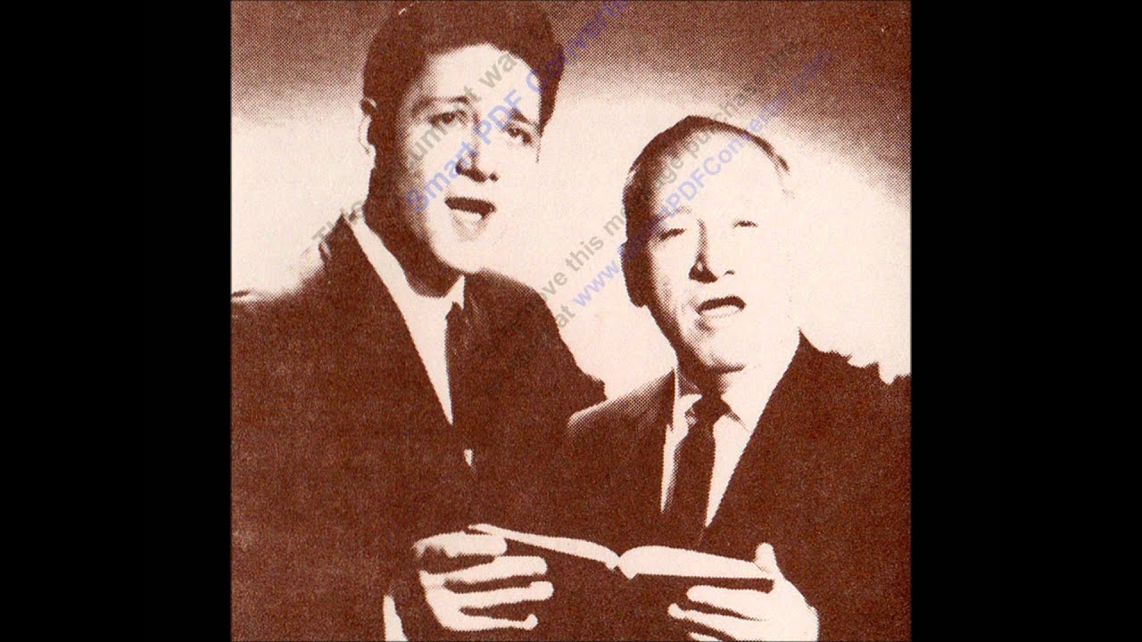 Cantor Tevele & Jordan Cohen - Ay Li Lu Li Lu Yiddish Live March 21 1959