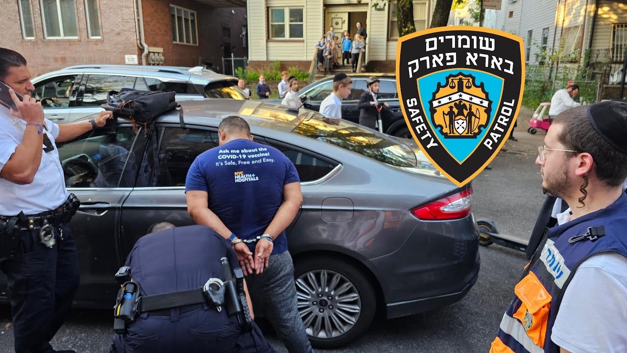 Boro Park Shomrim helps apprehend a purse snatcher on 13th Avenue in Boro Park