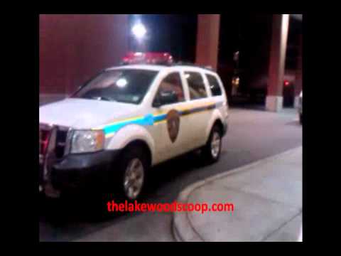 Raw footage scene outside Hackensak Hospital after cop shot - Video by TLS-52