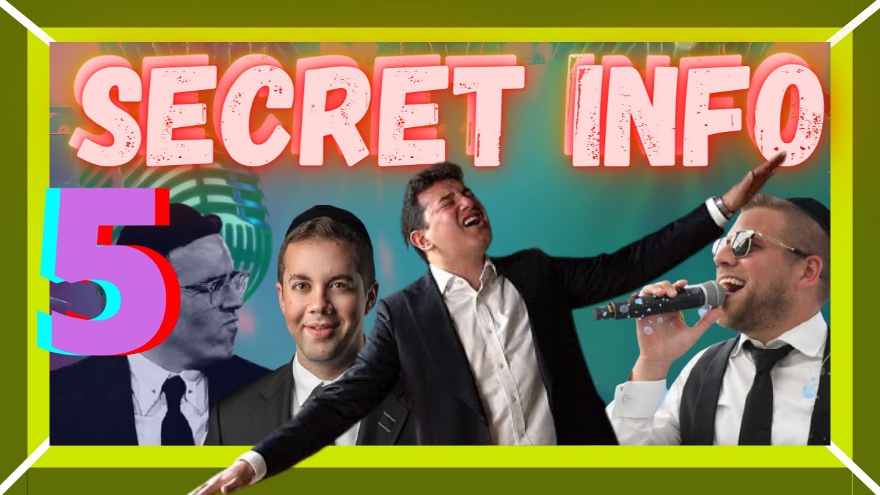 The Secret Info Show Episode 5 🤐🤫 (Latest Updates on Jewish Music) | Jewish Hock