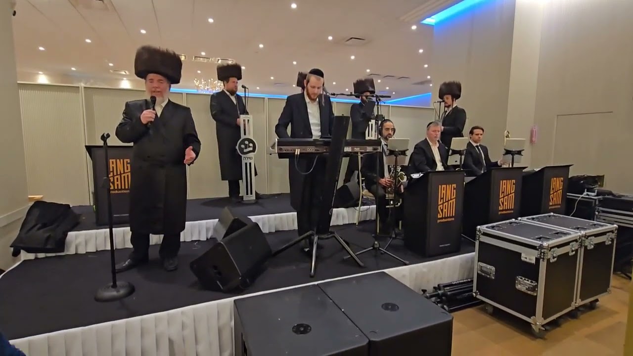 פינקי וועבער מלך הגראמען עם תזמורת של הערשי לאנגסאם ומקהלת שירה