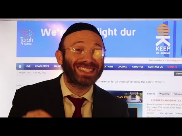 Thank You Hashem for TorahAnytime - R. Eli Scheller