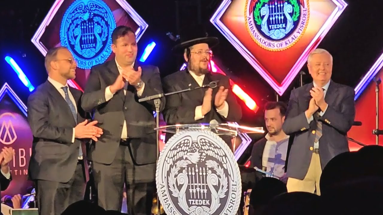 An unforgettable, powerful night at the Tzedek Campaign HQ honoring Senator Lindsey Graham