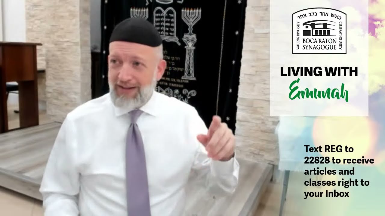 Living With Emunah (Part 220) - Uplifted and Lifted Up