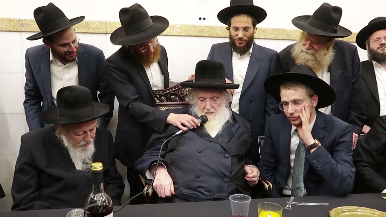 שמחת האירוסין לנכד כ"ק ראב"ד ירושלים שליט"א