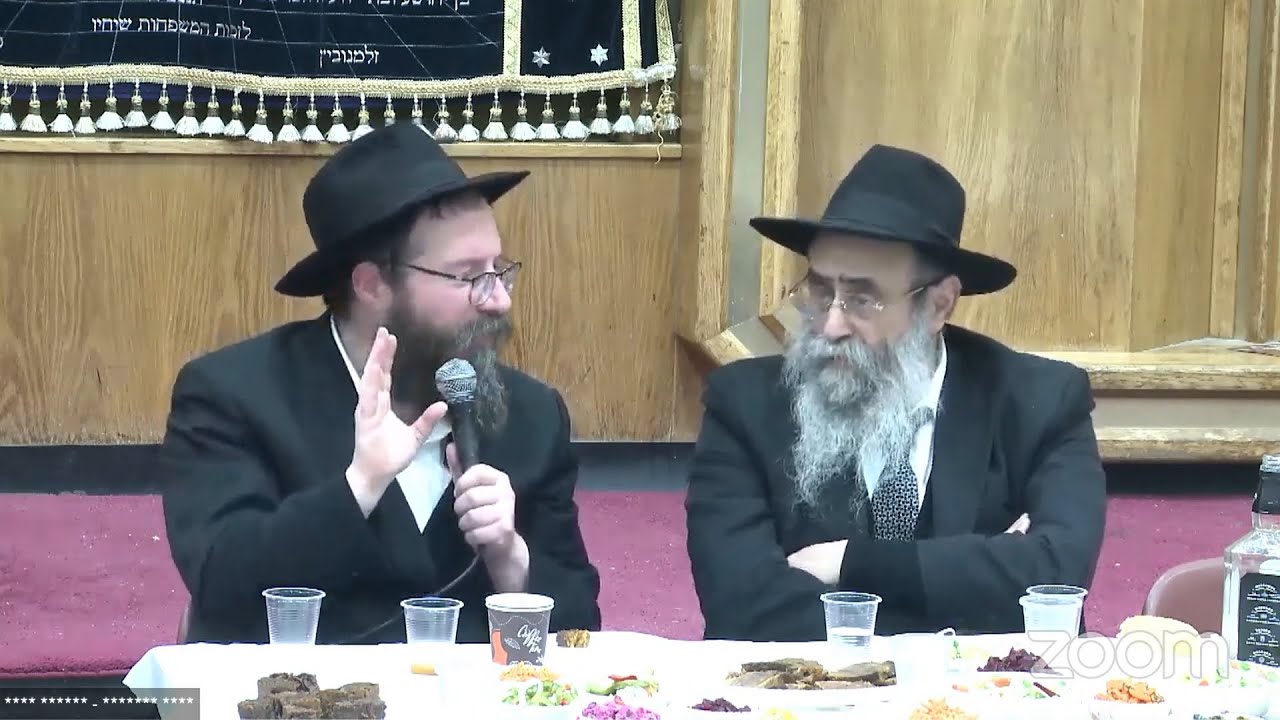 התווועדות  י' שבט עם הרב מנחם מענדל גלוכובסקי & הרב מנחם דוברוסקין שנת תשפ"ד
