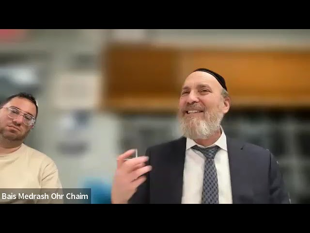 Zera Shimshon Shiur Parshas Va'era 2026 with Rabbi Simcha Bunim Berger