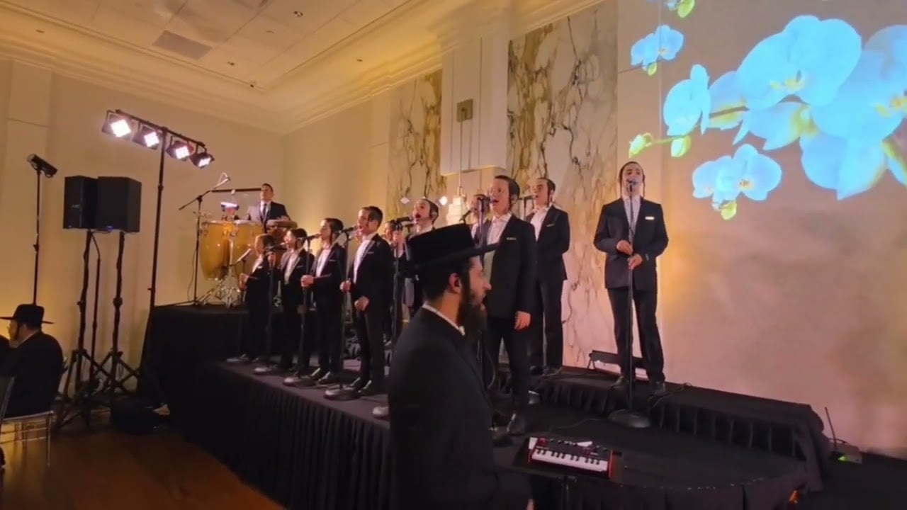 בר מצווה עם מקהלת שירה ואידיש נחת