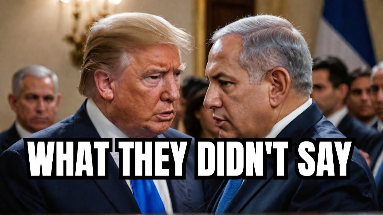 What everyone MISSED during TRUMP and Netanyahu's press conference on GAZA.