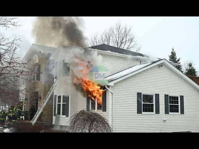 Structure fire on Menayas Court