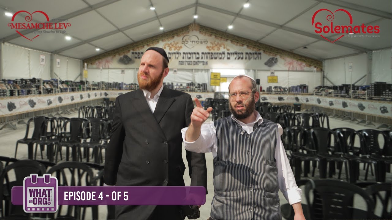 GIVING AWAY 40K!!! Pairs Of Shoes‼️ #whatanorg EP 4 | YIDDISH #whataday #MesamcheLev