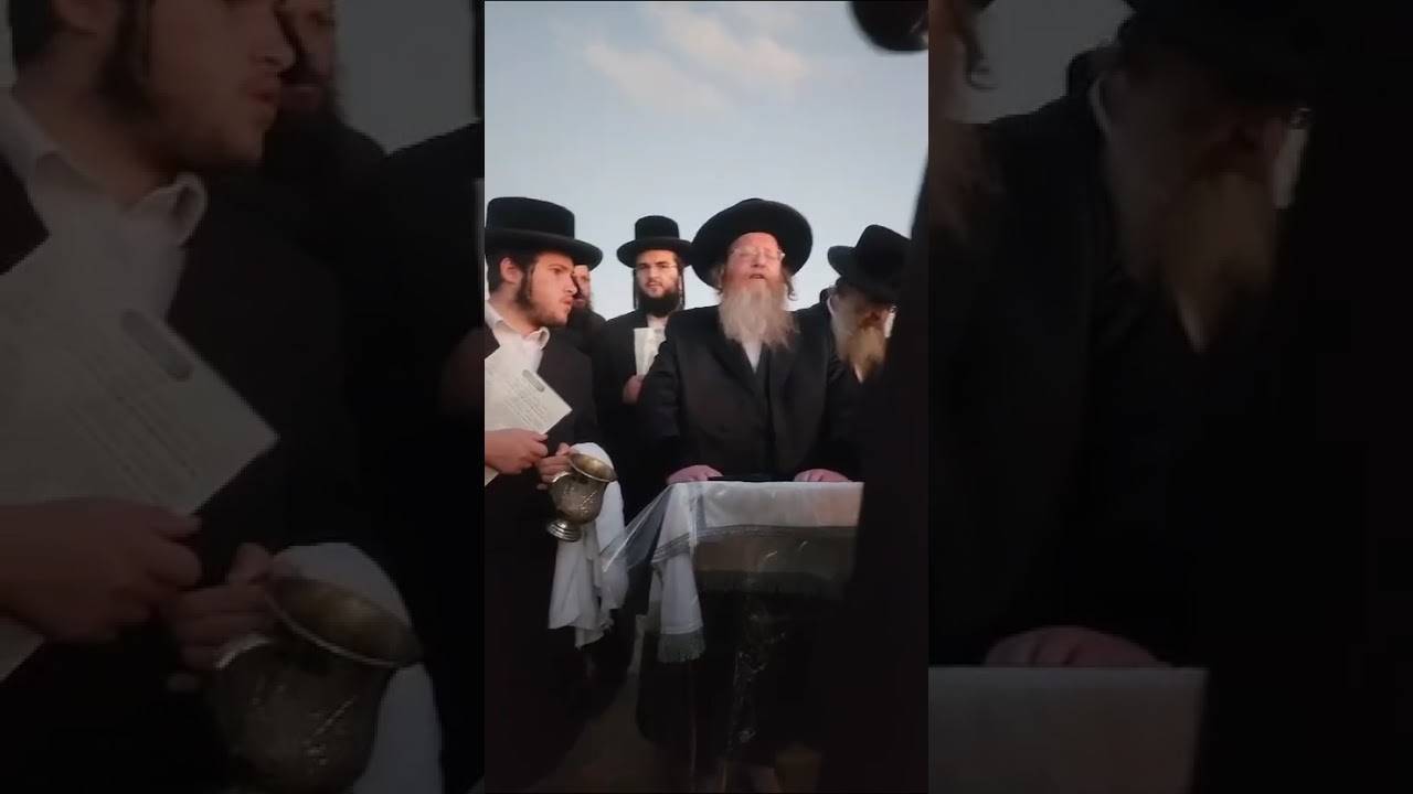 #Tashlich With Trebishaner Rebbe Tishrei 5785