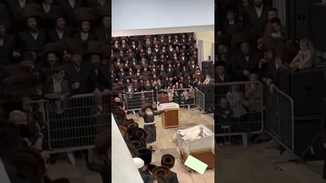 Second Hakafot With Nadvorna Yerushalayim Rebbe - Motzei Simchas Torah 2024