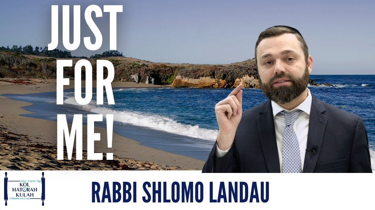Just For Me!- Rabbi Shlomo Landau