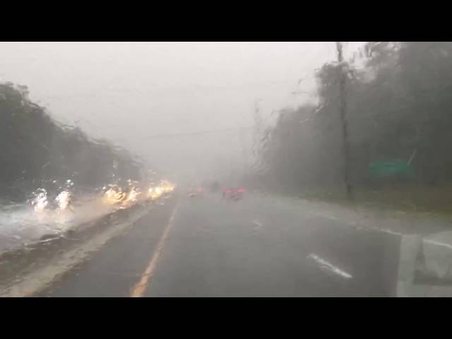 Heavy downpour in Lakewood