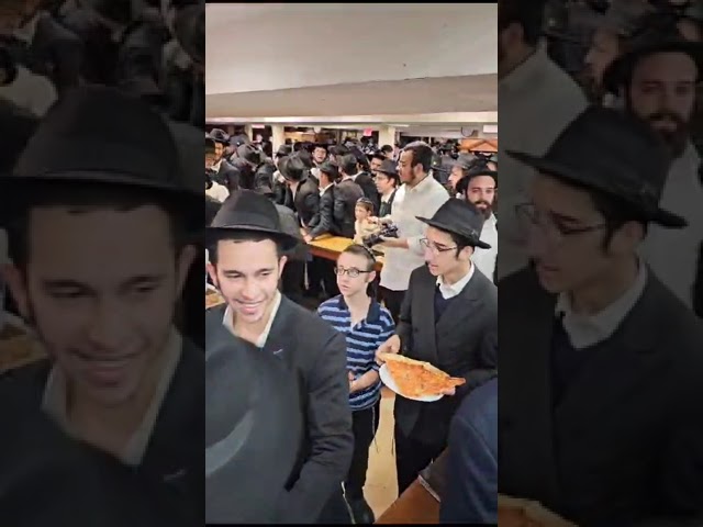 160 Pizza Pies Distributed for Siyum Hakadish