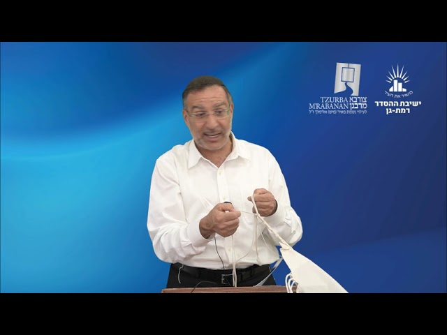 הלכות ציצית- אורך הפתילות | צורבא מרבנן - סבב חדש- ה | הרב בן ציון אלגאזי