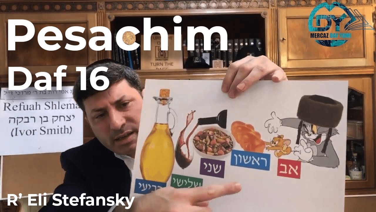 Daf Yomi Pesachim Daf 16 by R’ Eli Stefansky