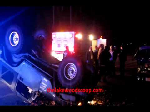 Drunk Driver Crashes Into Parked Vehicle and Overturns