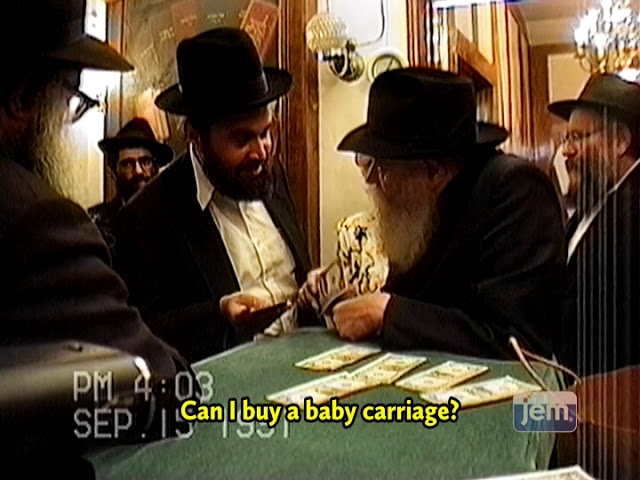 The Lubavitcher Rebbe Gives Blessings for Children