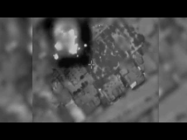 Israeli Army Strikes Two Hamas Rocket Launchers, In The Moments Before Firing Rockets Towards Israel