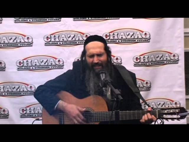 Acclaimed Singer and Songwriter Yosef Karduner live for CHAZAQ!