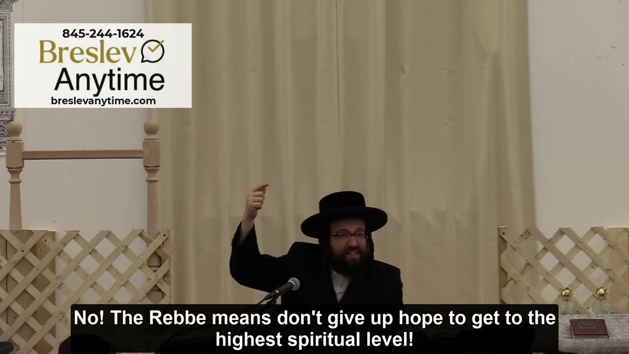 Rabbi Yoel Roth - Can I still have a connection to Hashem?